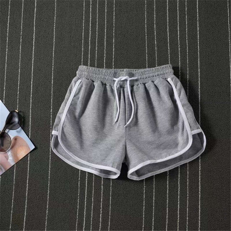 ショートパンツレディース配色パイピングスポーティー