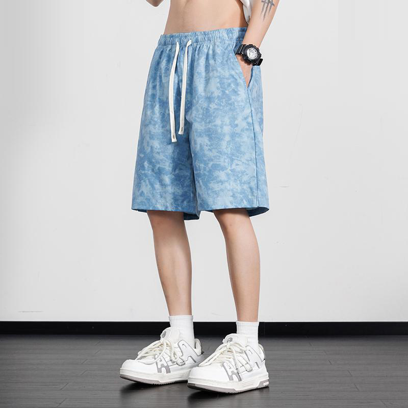 メンズ 海風柄 ショートパンツ 2025春夏新作 全5色