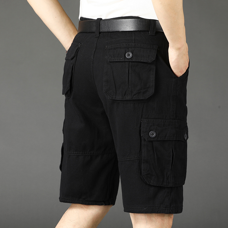 ショートパンツ 多機能ポケット付きアウトドアショートパンツ