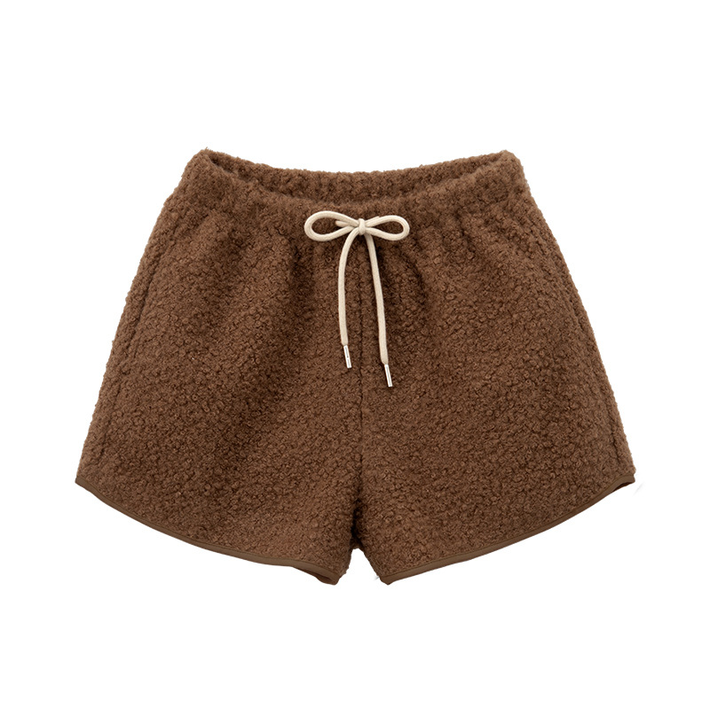 ふわもこベロアショートパンツ