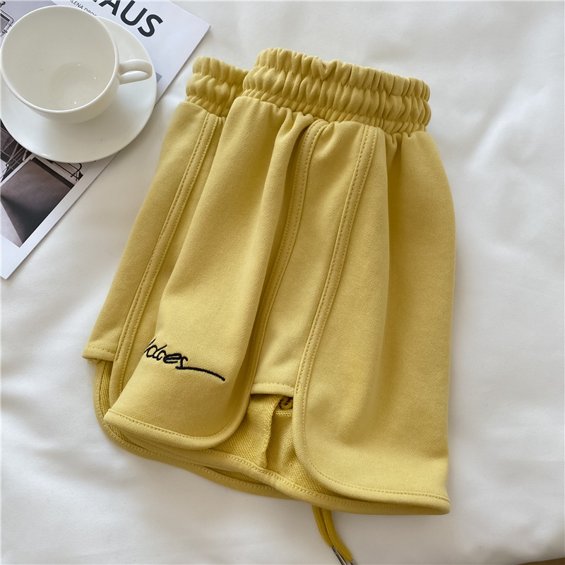 シンプルドローコードショートパンツ
