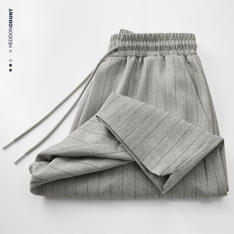 ショートパンツ メンズ 縦縞ハーフパンツ ゆったり夏用短パン