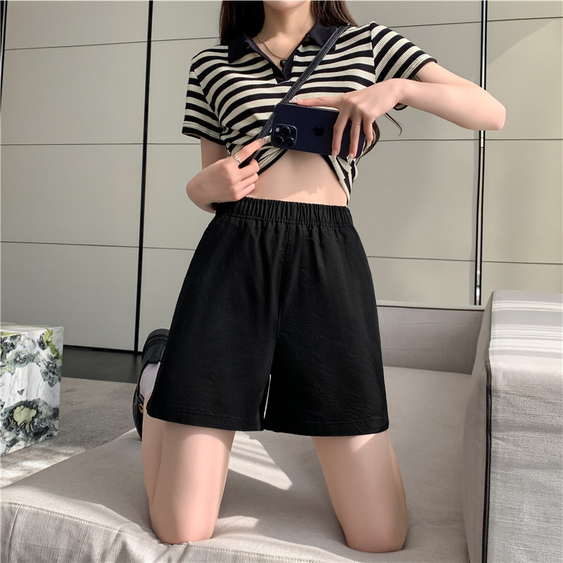 リラックス ウエストゴム ショートパンツ