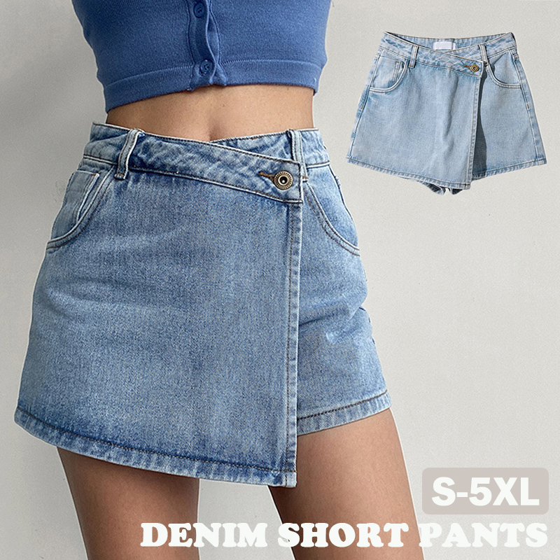 レディース デニム ショートパンツ ミニ丈 可愛い着回しボトムス