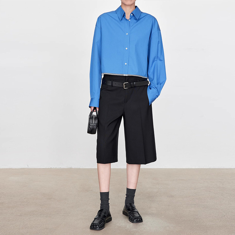 クラシカルワイドショートパンツ