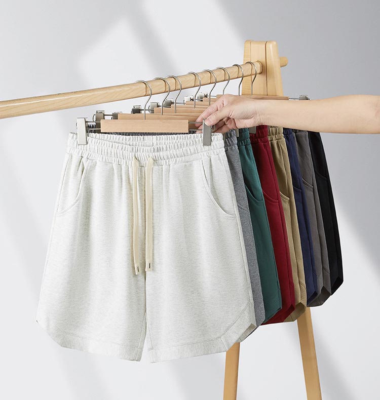 ショートパンツ メンズ 無地 夏用短パン 涼感素材 全8色展開