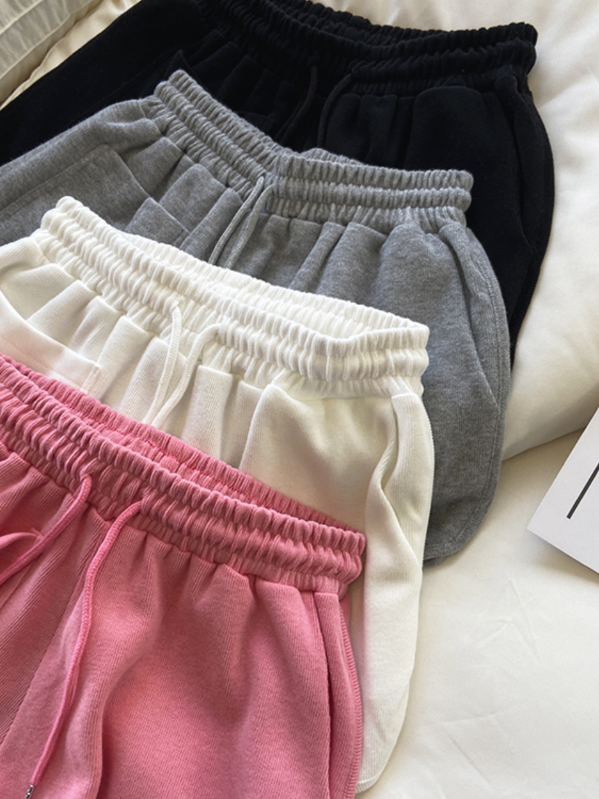 ショートパンツ ふわもこ裏起毛ショートパンツ