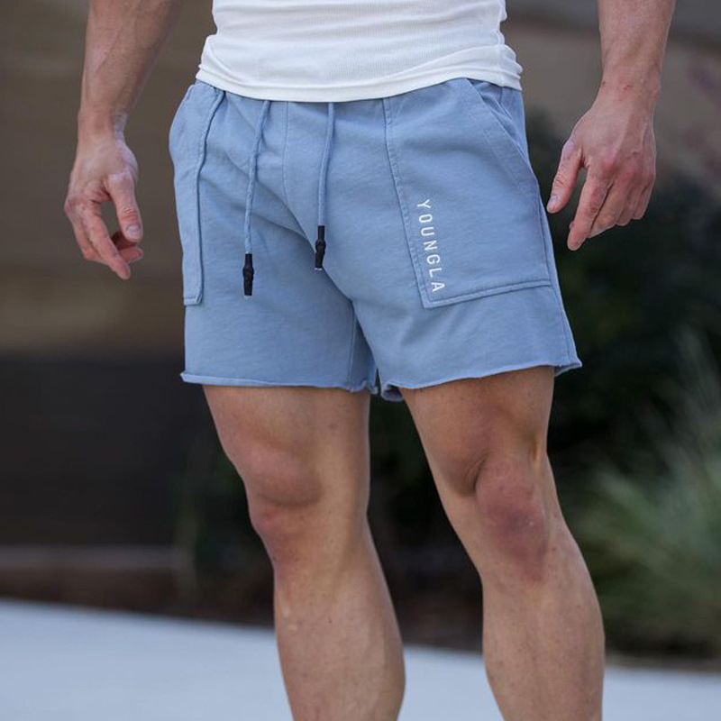ドローストリング スウェットショートパンツ
