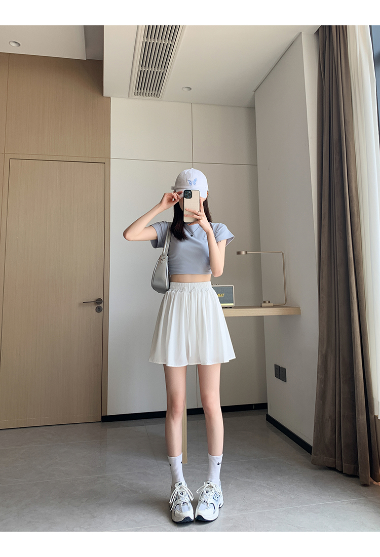 ショートパンツ ふんわりシルエットショートパンツ