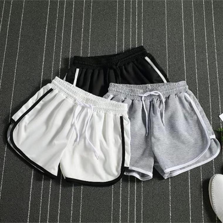 ショートパンツレディース配色パイピングスポーティー