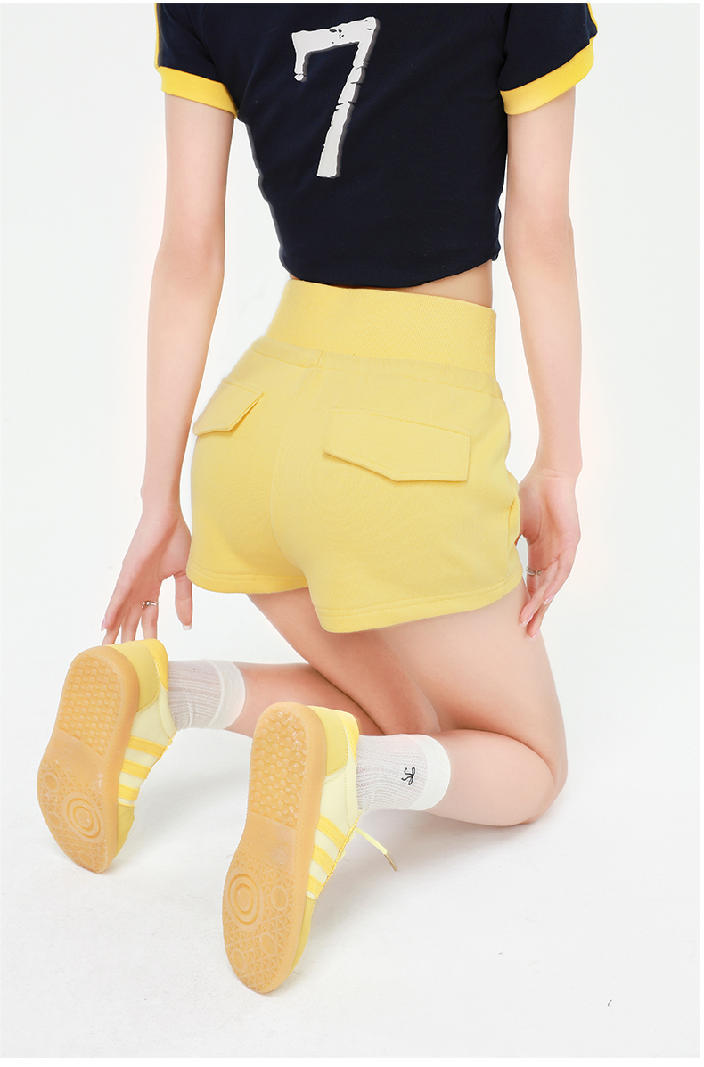 ショートパンツ やわらか素材のリラックスショートパンツ