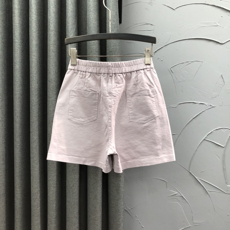 ショートパンツ スカート風デニムショートパンツ