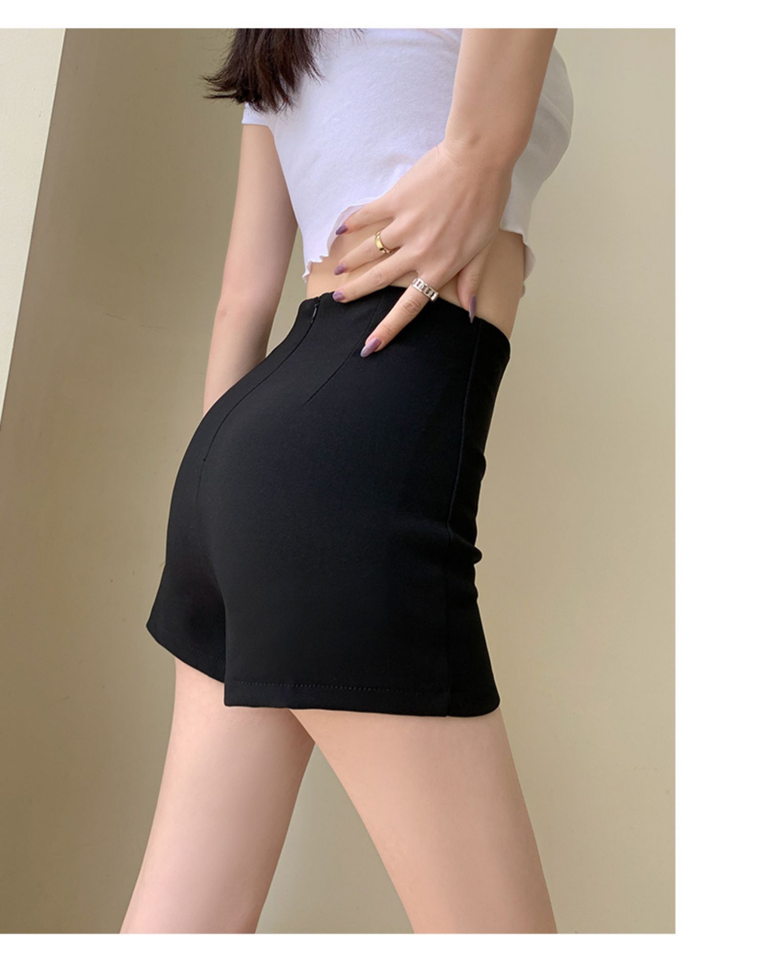 ハイウエストすっきりショートパンツ