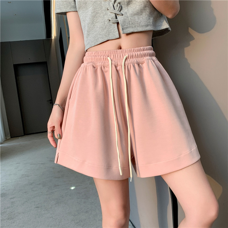 リラックスシルエット ドロストショートパンツ