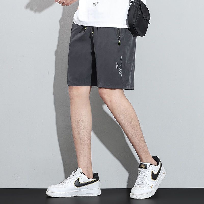 ショートパンツ 涼感ジップポケットショートパンツ