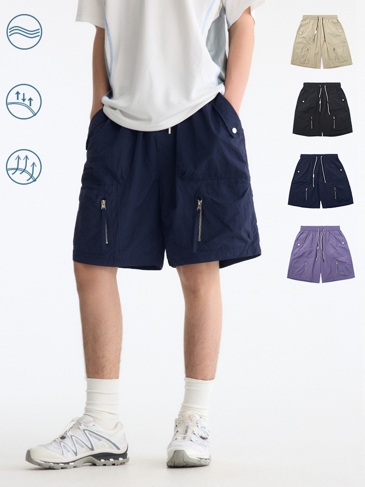 メンズ 防滴速乾ショートパンツ 男女兼用 全4色 春夏新作