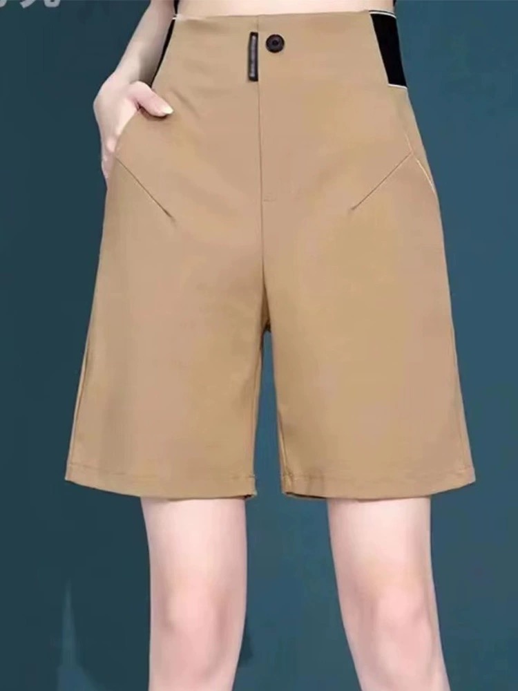ショートパンツ シンプル高機能ハーフパンツ