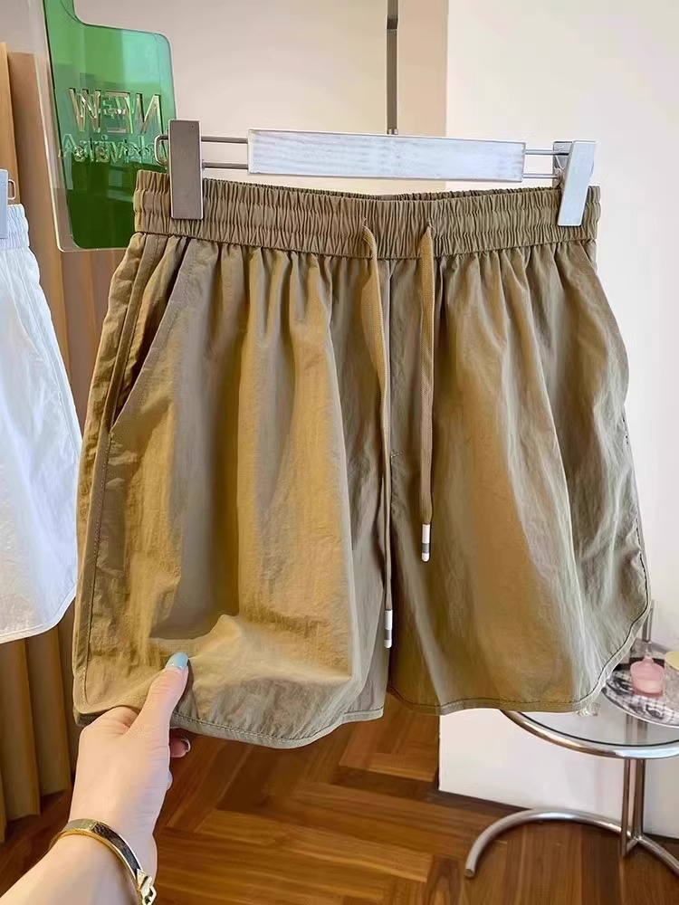 ショートパンツ リラックスウエスト ショートパンツ