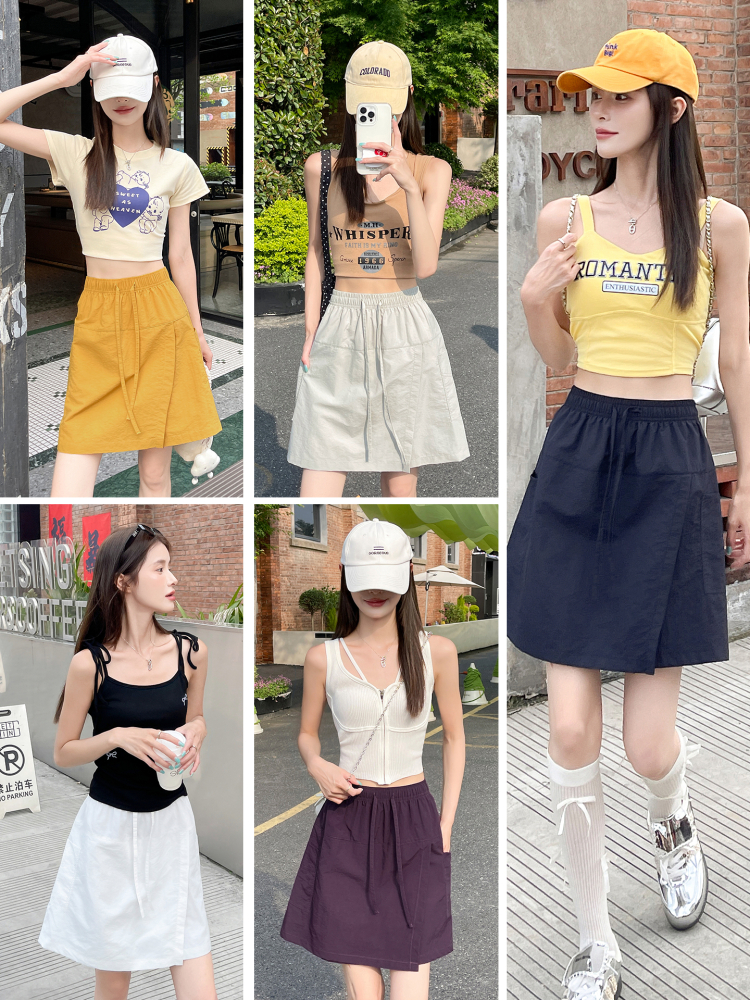 ショートパンツ リラックスワイドポケットショートパンツ
