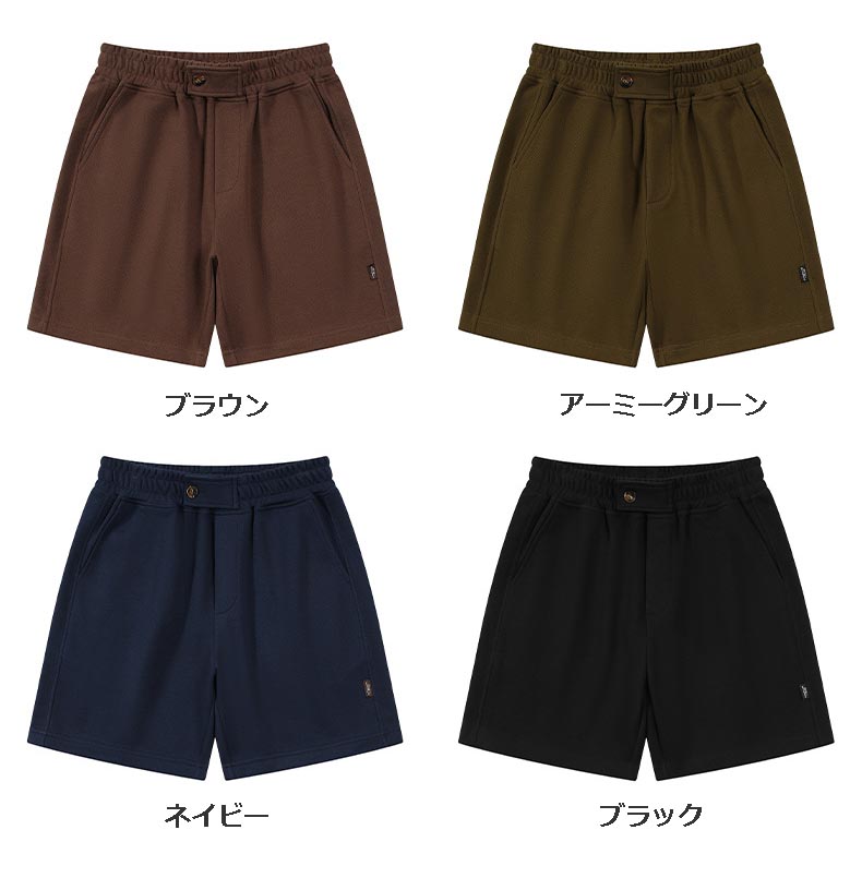 ショートパンツ メンズ 五分丈 ヴィンテージ風 半ズボン カジュアル 全4色