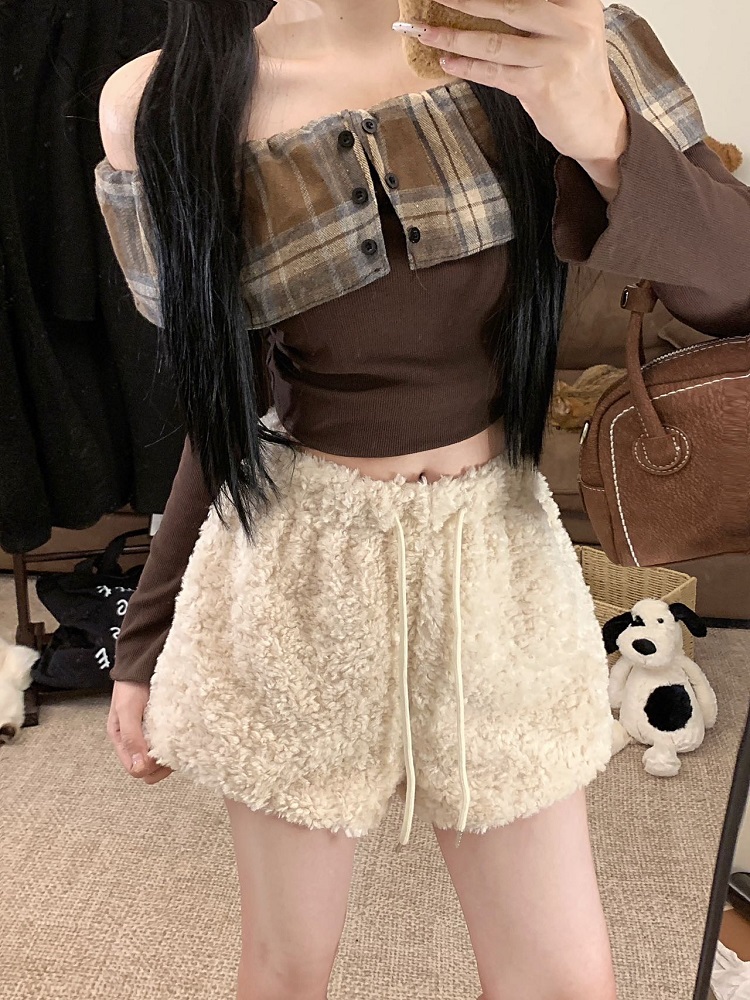 もこもこふわふわ 着心地抜群ショートパンツ
