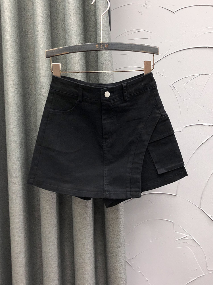 ショートパンツ スカート風デザインショートパンツ