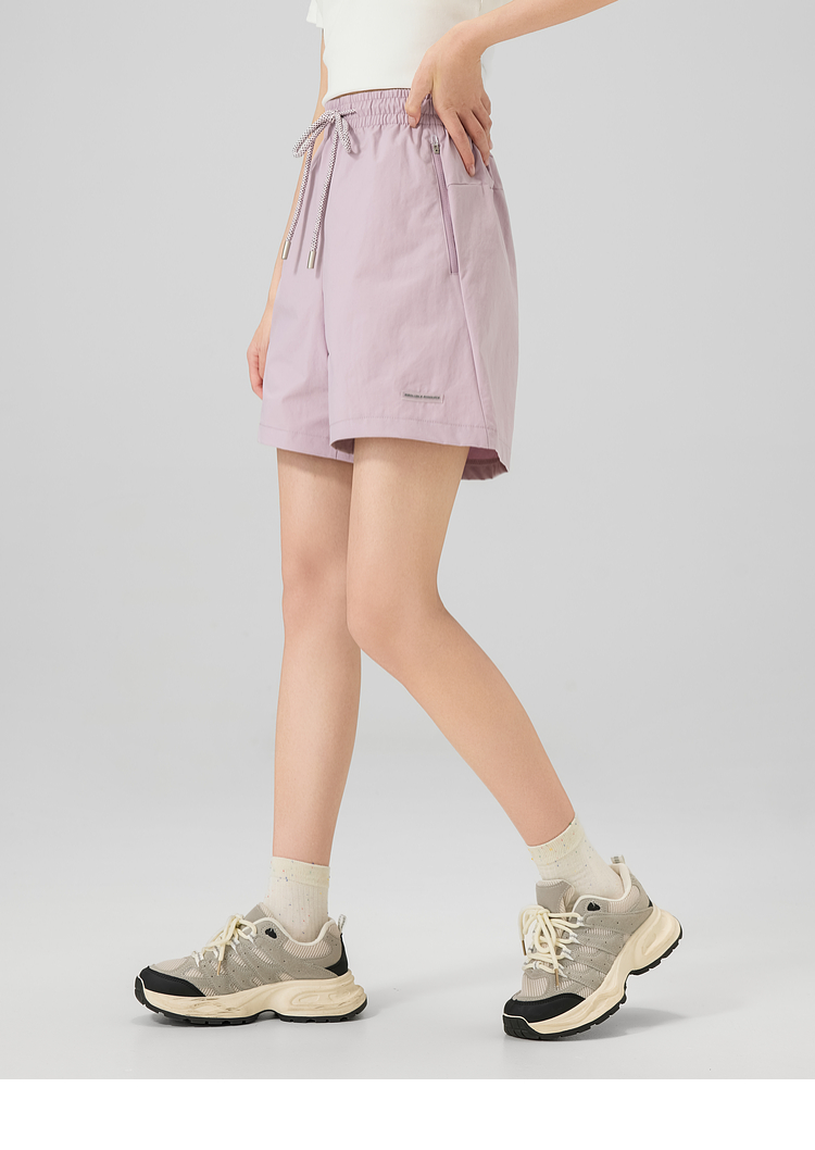 ショートパンツ リラックスウエスト ショートパンツ