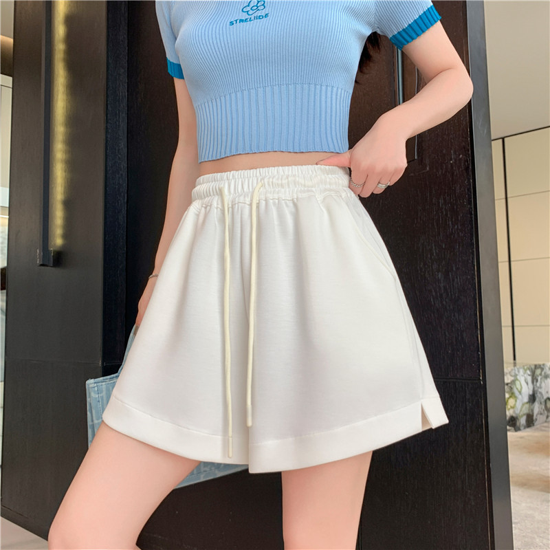 リラックスシルエット ドロストショートパンツ