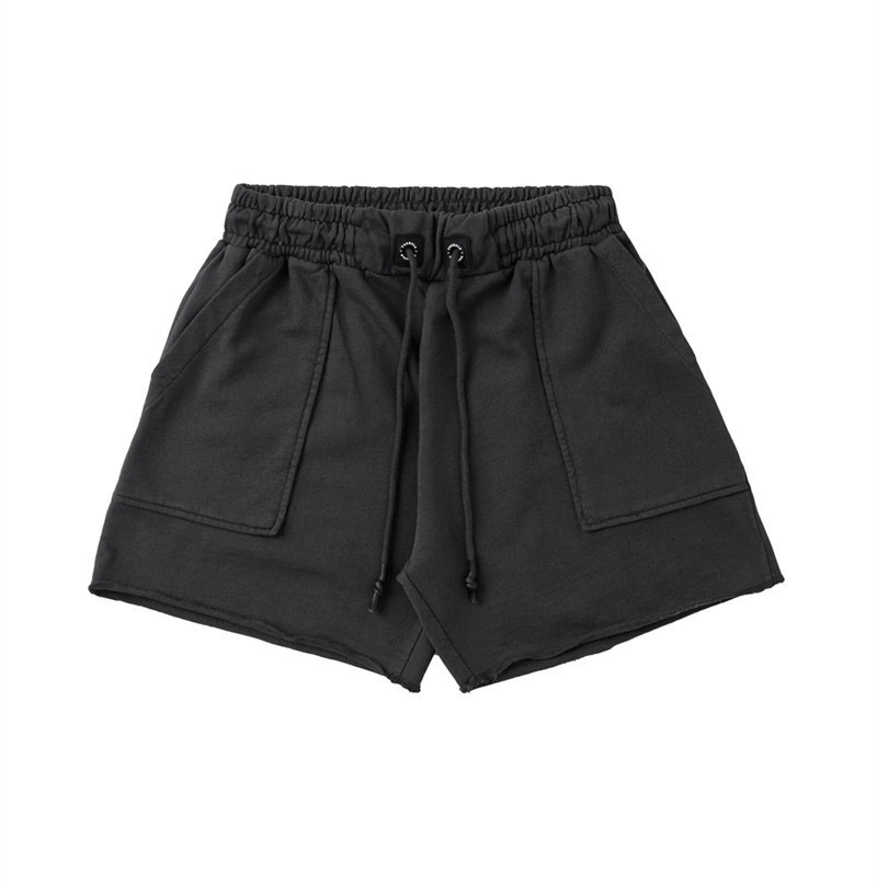 ドローストリング スウェットショートパンツ