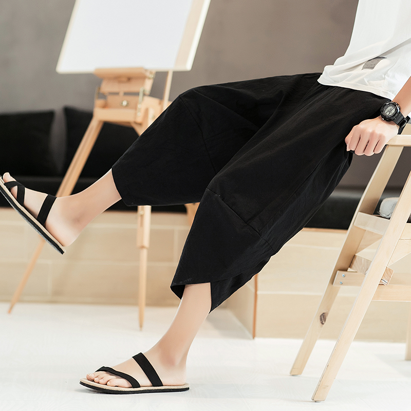 ショートパンツ 和風サルエルショートパンツ