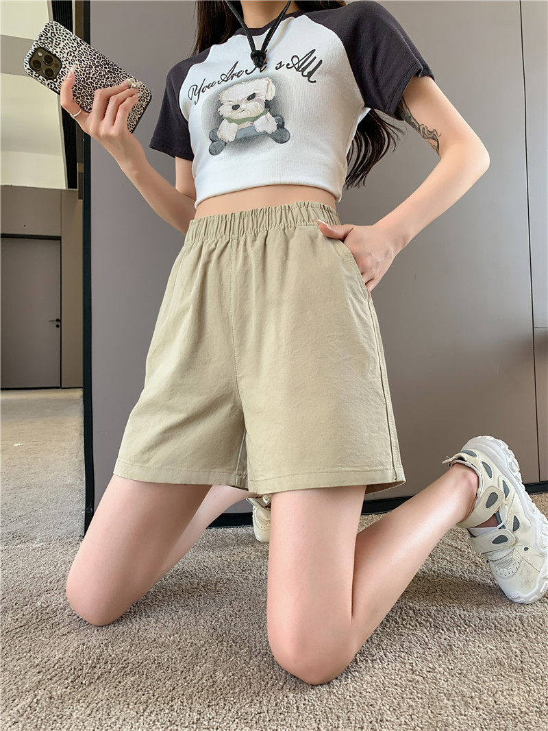 リラックス ウエストゴム ショートパンツ