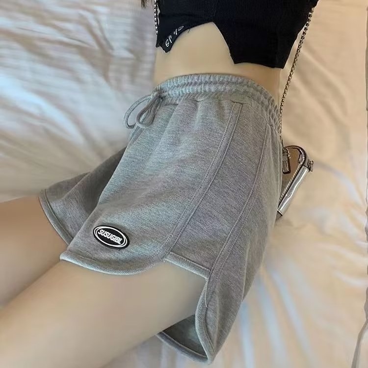 ショートパンツ リラックスワッペンショートパンツ