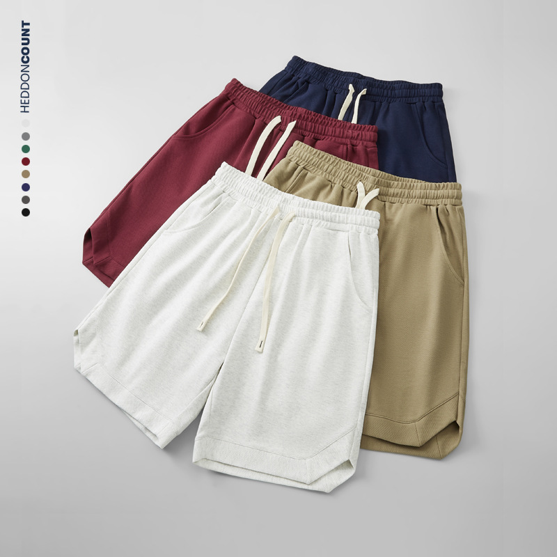 ショートパンツ メンズ 無地 夏用短パン 涼感素材 全8色展開