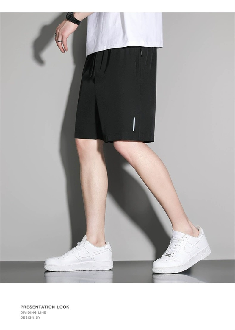 ショートパンツ シンプル速乾ドローコードショートパンツ