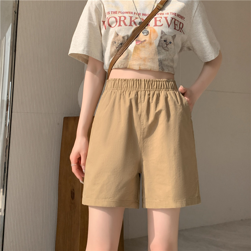 リラックス ウエストゴム ショートパンツ