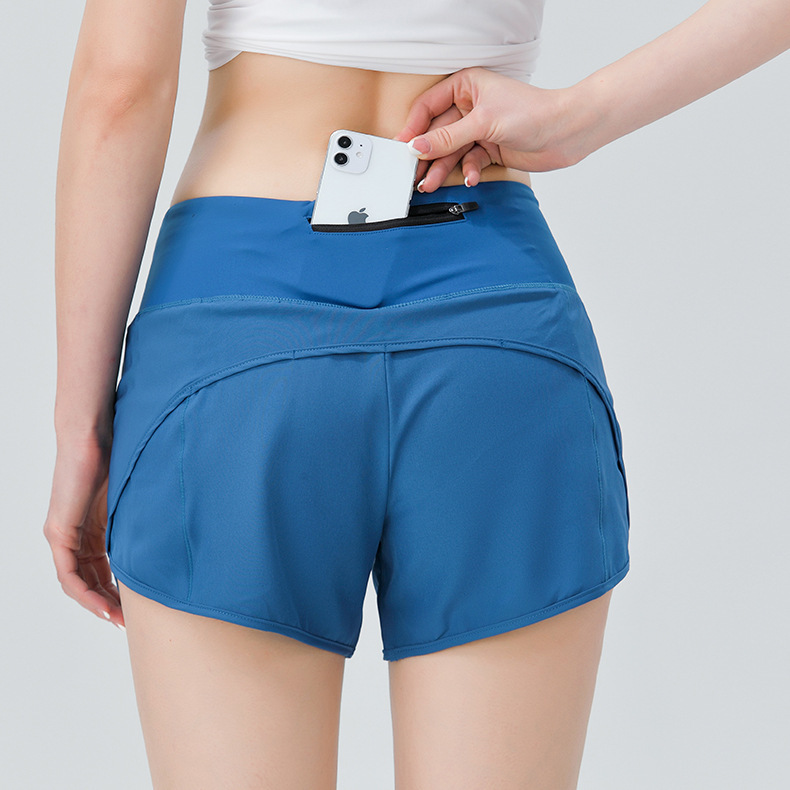 ポケット付きスポーツショートパンツ