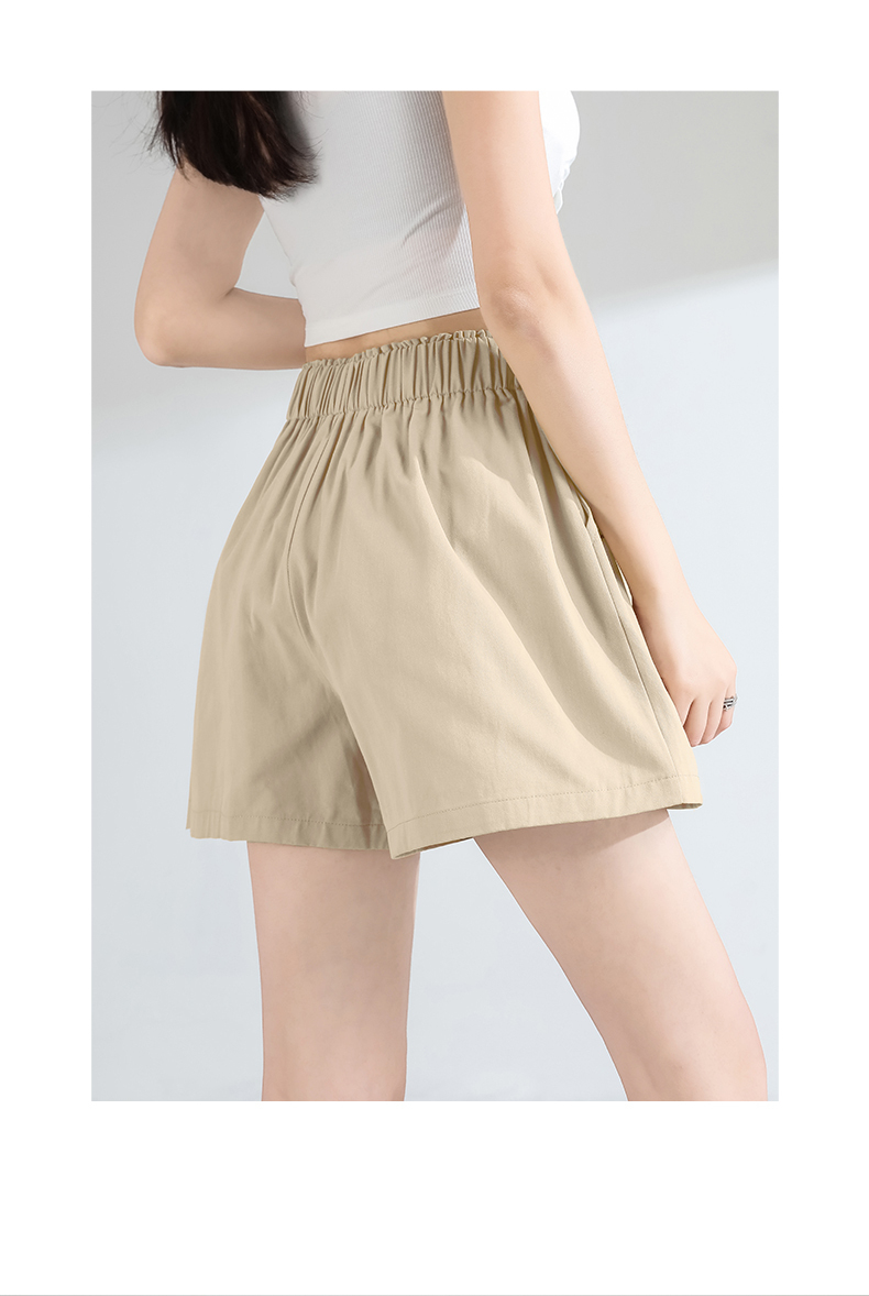 ショートパンツ ウエストゴム楽ちんショートパンツ
