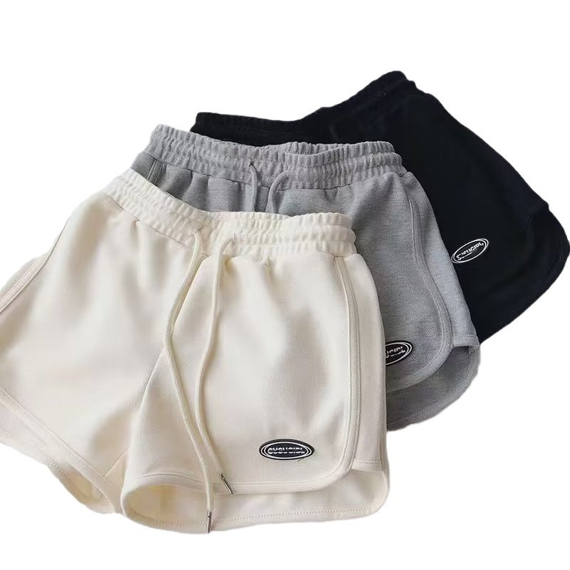 ショートパンツ リラックスワッペンショートパンツ