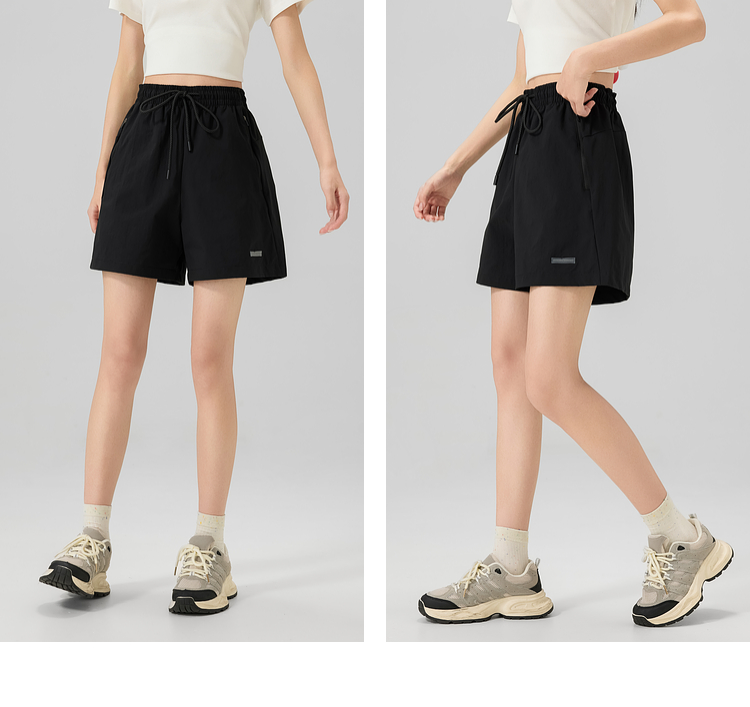 ショートパンツ リラックスウエスト ショートパンツ