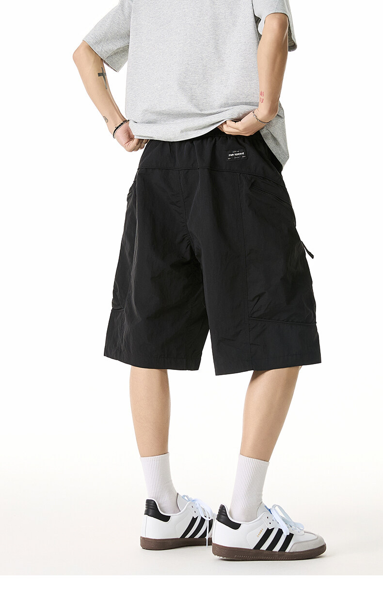 メンズ 作業着風 ショートパンツ 男女兼用 街系 春夏新作