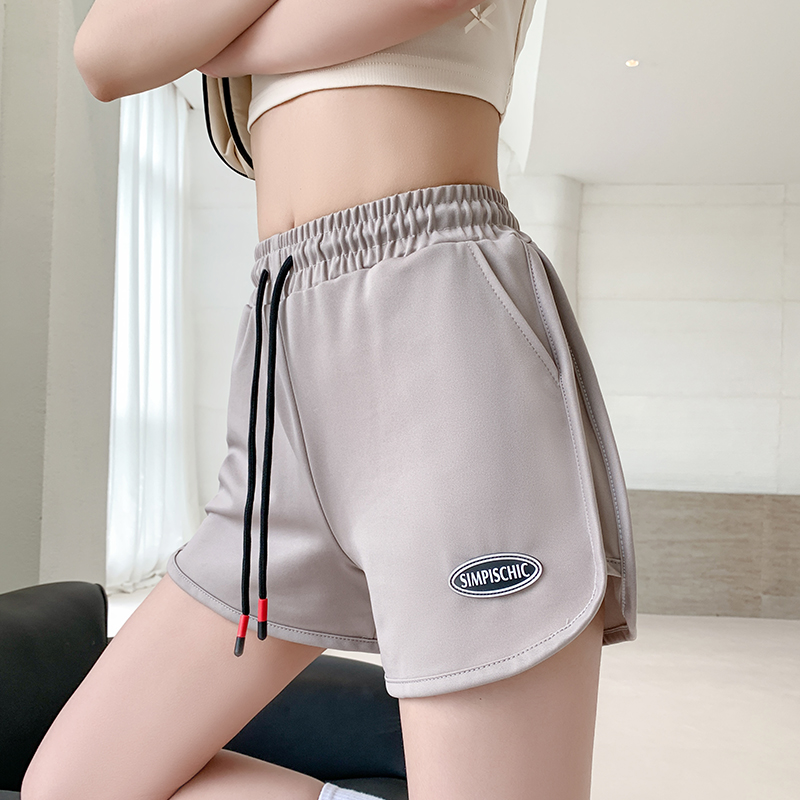 ショートパンツ ラインパイピングスポーティショートパンツ