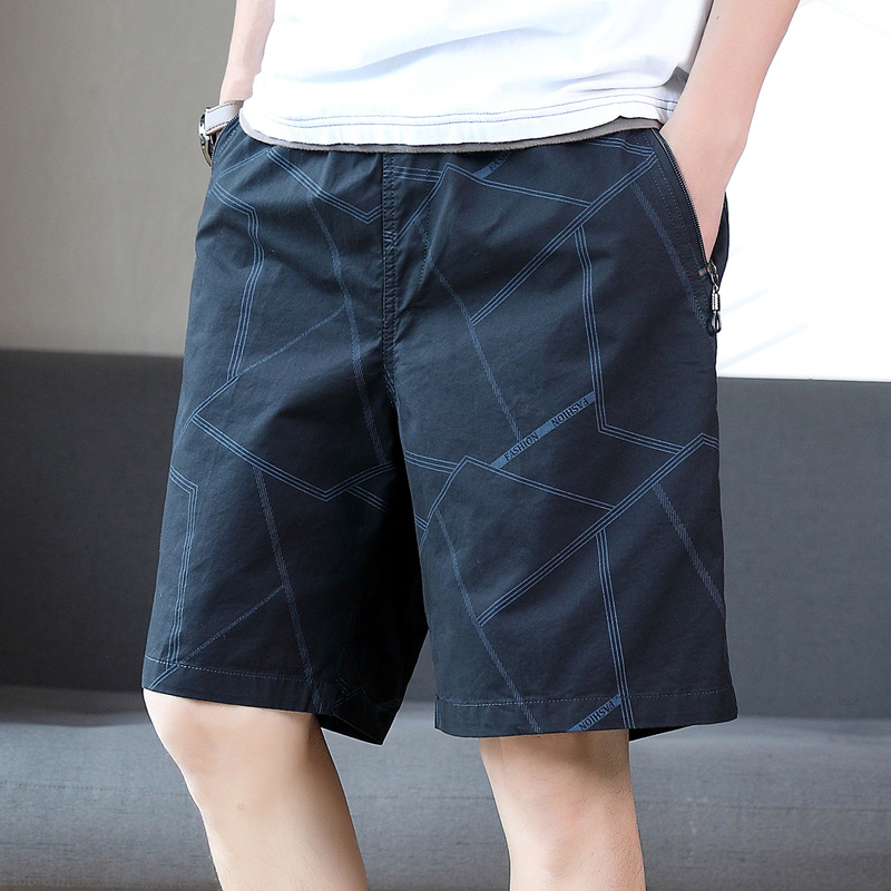 幾何学模様ショートパンツ