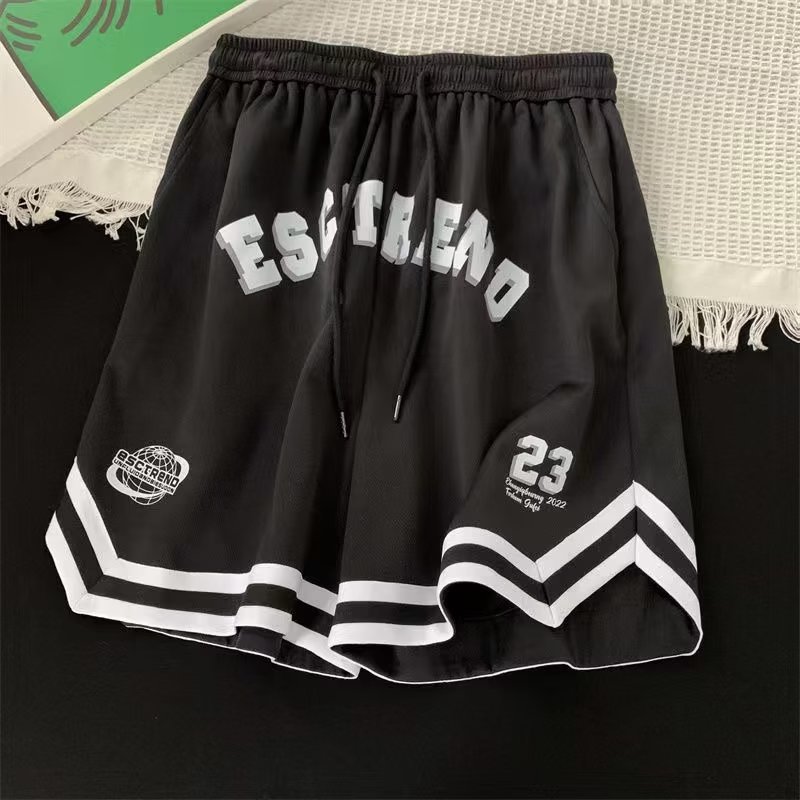 ショートパンツ アーバンストリート風バスケットパンツ