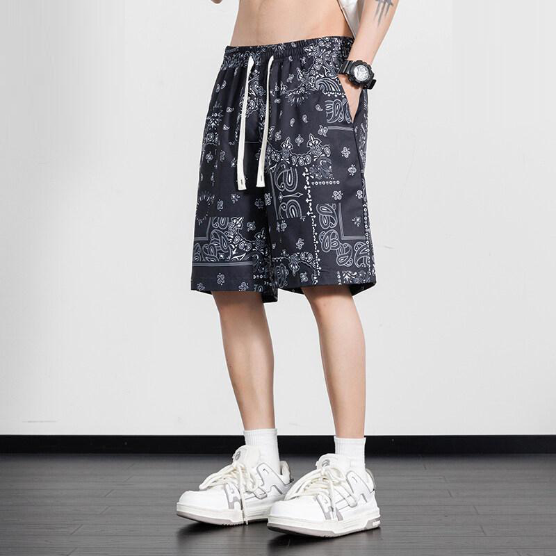 メンズ 海風柄 ショートパンツ 2025春夏新作 全5色