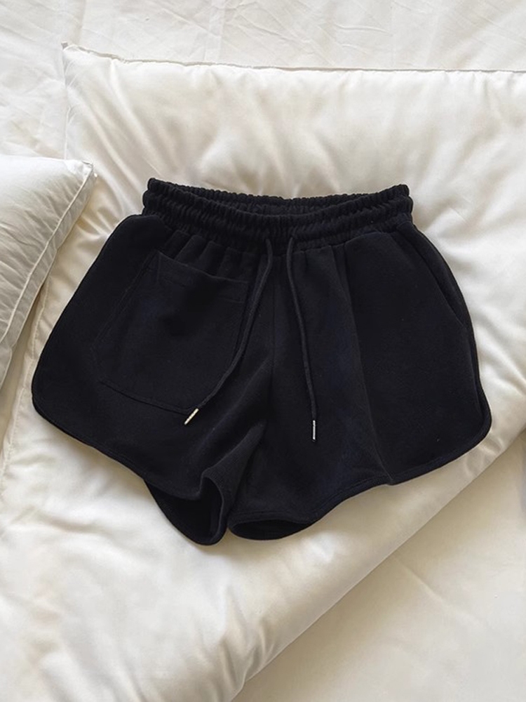 ショートパンツ ふわもこ裏起毛ショートパンツ