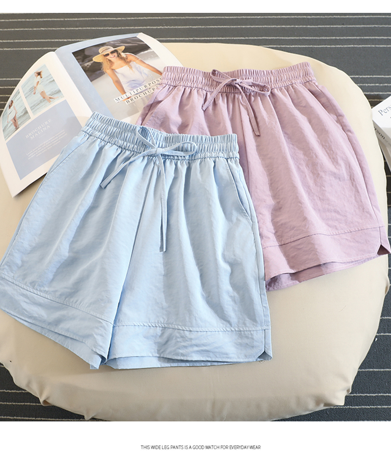 ショートパンツ ふんわり楽ちんリラックスショートパンツ
