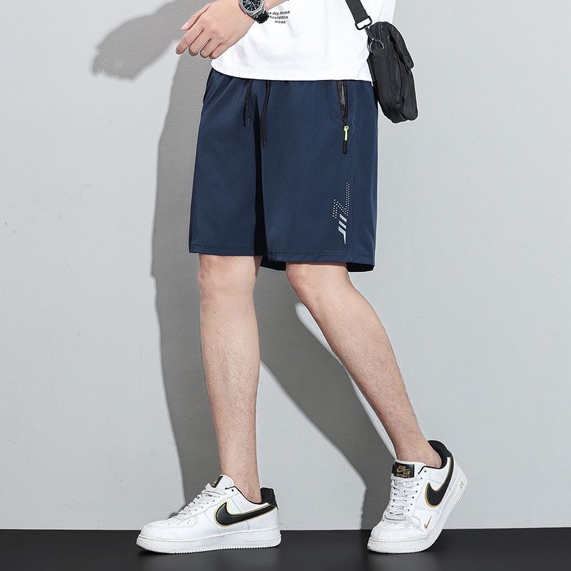 ショートパンツ 涼感ジップポケットショートパンツ