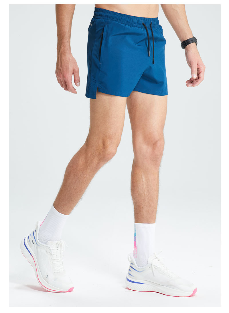 スポーティーサイドスリット入りショートパンツ