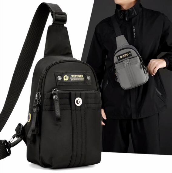 撥水加工メンズショルダーバッグスマホ斜めがけ多機能ポケット