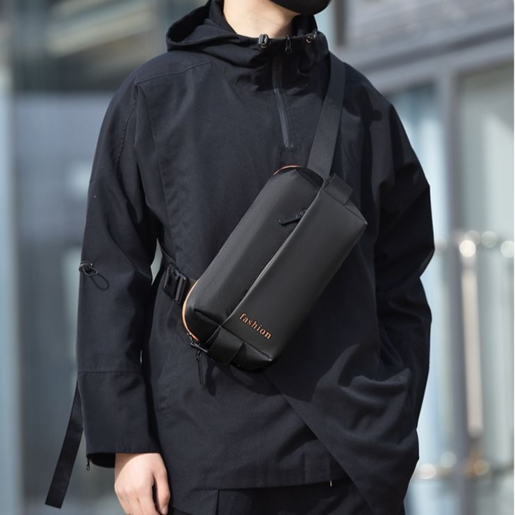 ショルダーバッグメンズ スタイリッシュ筒型ミニショルダー
